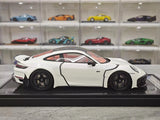 [VIP] 1:18 Porsche 2024 911 Turbo S Brabus Rocket 900R Glossy White Model Car Resin