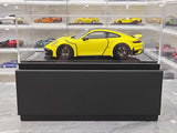 [VIP] 1:18 Porsche 2024 911 Turbo S Brabus Rocket 900R Glossy Yellow Model Car Resin