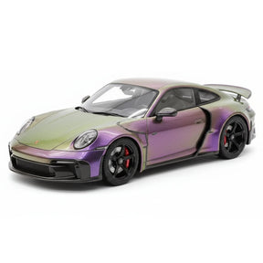 [VIP] 1:18 Porsche 2024 911 Turbo S Brabus Rocket 900R Gradient Model Car Resin