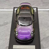 [VIP] 1:18 Porsche 2024 911 Turbo S Brabus Rocket 900R Gradient Model Car Resin