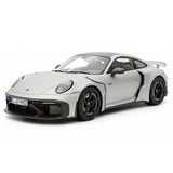 [VIP] 1:18 Porsche 2024 911 Turbo S Brabus Rocket 900R Matte grå modellbil resin