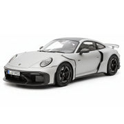 [VIP] 1:18 Porsche 2024 911 Turbo S Brabus Rocket 900R Matte Gray Model Car