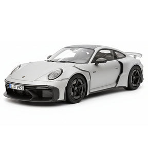 [VIP] 1:18 Porsche 2024 911 Turbo S Brabus Rocket 900R Matte grå modellbil resin