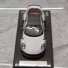 [VIP] 1:18 Porsche 2024 911 Turbo S Brabus Rocket 900R mat gris voiture miniature Resin