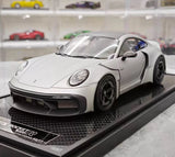 [VIP] 1:18 Porsche 2024 911 Turbo S Brabus Rocket 900R Matte grå modellbil resin