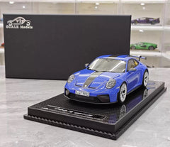 [VIP] 1:18 Porsche 2025 911 992.2 GT3 Glossy Blue Model Car Resin