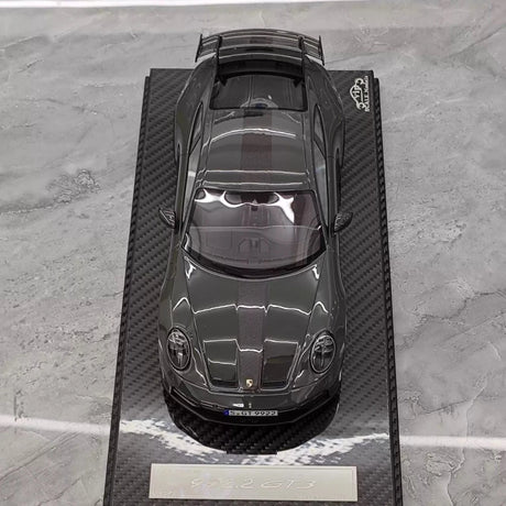 [VIP] 1:18 Porsche 2025 911 992.2 GT3 Glossy Gray Model Car Resin