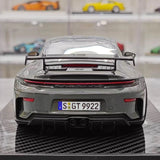 [VIP] 1:18 Porsche 2025 911 992.2 GT3 Glossy grigio modellino di auto resina