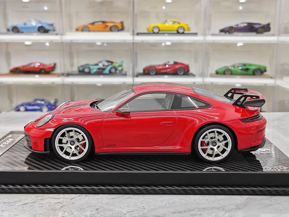 [VIP] 1:18 Porsche 2025 911 992.2 GT3 Glossy Red Model Car Resin