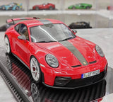 [VIP] 1:18 Porsche 2025 911 992.2 GT3 Glossy Red Model Car Resin
