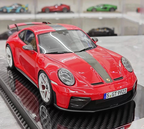 [VIP] 1:18 Porsche 2025 911 992.2 GT3 Glossy Red Model Car Resin