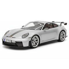 [VIP] 1:18 Porsche 2025 911 992.2 GT3 Glossy Silver Model Car Resin