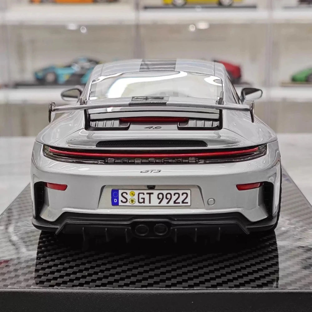 [VIP] 1:18 Porsche 2025 911 992.2 GT3 Glossy hopea pienoismalli Hartsi