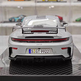 [VIP] 1:18 Porsche 2025 911 992.2 GT3 Glossy hopea pienoismalli Hartsi