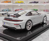 [VIP] 1:18 Porsche 2025 911 992.2 GT3 Glossy hopea pienoismalli Hartsi