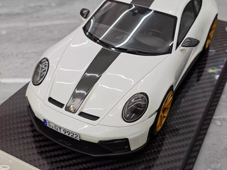 [VIP] 1:18 Porsche 2025 911 992.2 GT3 Glossy White Model Car Resin