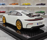 [VIP] 1:18 Porsche 2025 911 992.2 GT3 Glossy White Model Car Resin