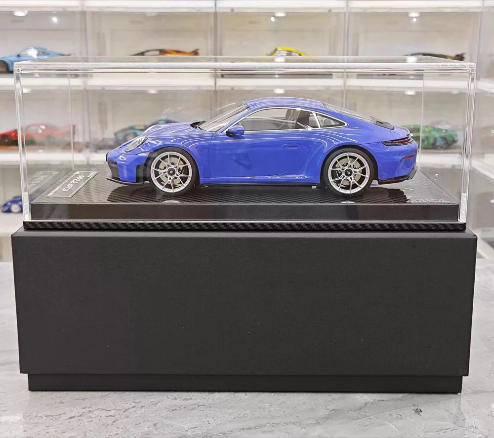 [VIP] 1:18 Porsche 2025 911 992.2 GT3 Touring Glossy Blue Model Car Resin