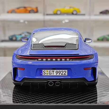 [VIP] 1:18 Porsche 2025 911 992.2 GT3 Touring Glossy Blue Model Car Resin