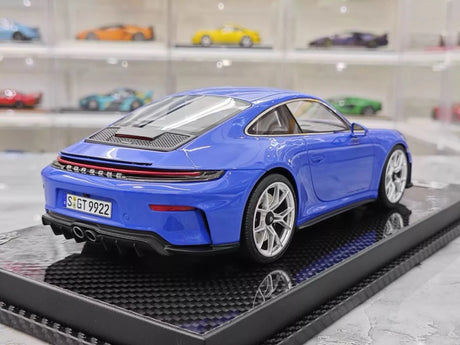 [VIP] 1:18 Porsche 2025 911 992.2 GT3 Touring Glossy Blue Model Car Resin
