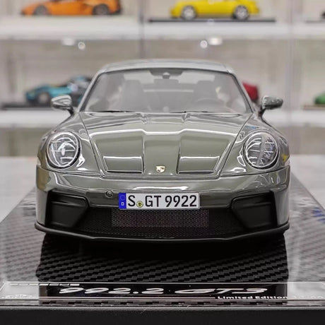 [VIP] 1:18 Porsche 2025 911 992.2 GT3 Touring Glossy Gray Model Car Resin