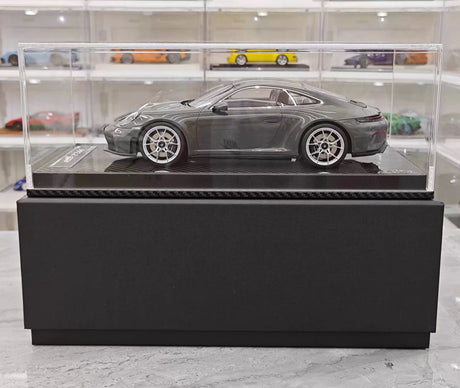 [VIP] 1:18 Porsche 2025 911 992.2 GT3 Touring Glossy Gray Model Car Resin