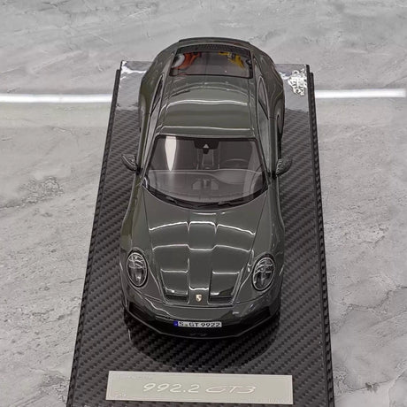 [VIP] 1:18 Porsche 2025 911 992.2 GT3 Touring Glossy Gray Model Car Resin