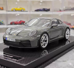 [VIP] 1:18 Porsche 2025 911 992.2 GT3 Touring Glossy Gray Model Car Resin