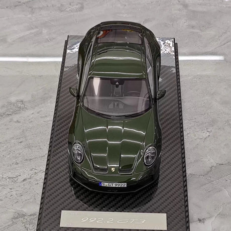 [VIP] 1:18 Porsche 2025 911 992.2 GT3 Touring Glossy Green Model Car Resin