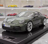 [VIP] 1:18 Porsche 2025 911 992.2 GT3 Touring brillant vert voiture miniature Resin
