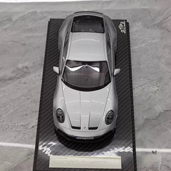 [VIP] 1:18 Porsche 2025 911 992.2 GT3 Touring Glossy Silver Model Car Resin