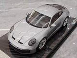 [VIP] 1:18 Porsche 2025 911 992.2 GT3 Touring Glossy Silver Model Car Resin