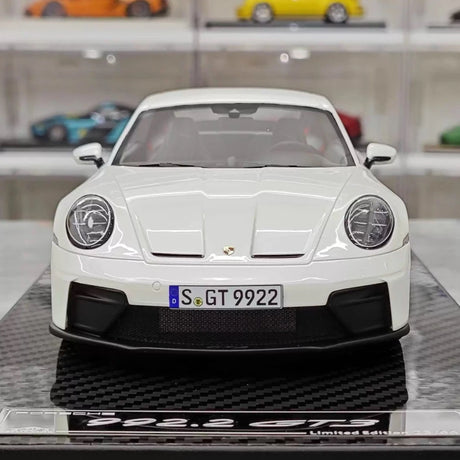 [VIP] 1:18 Porsche 2025 911 992.2 GT3 Touring Glossy White Model Car Resin