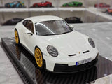 [VIP] 1:18 Porsche 2025 911 992.2 GT3 Touring Glossy White Model Car Resin