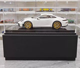 [VIP] 1:18 Porsche 2025 911 992.2 GT3 Touring Glossy White Model Car Resin