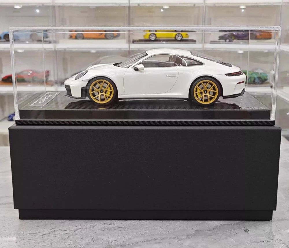 [VIP] 1:18 Porsche 2025 911 992.2 GT3 Touring Glossy White Model Car Resin