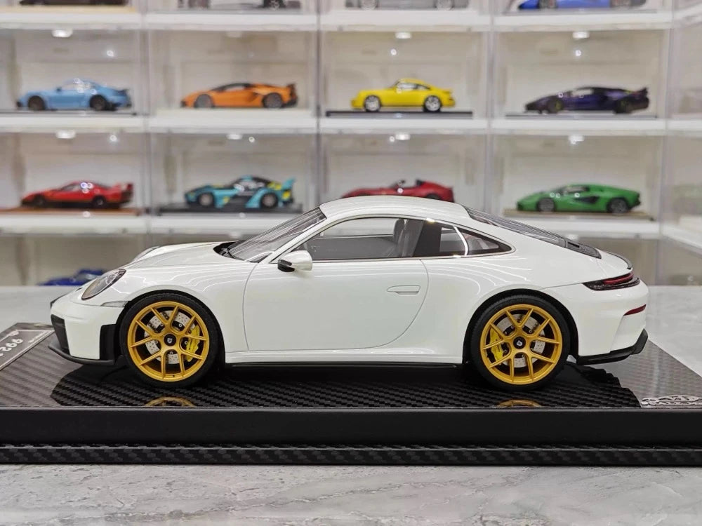 [VIP] 1:18 Porsche 2025 911 992.2 GT3 Touring Glossy White Model Car Resin