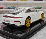 [VIP] 1:18 Porsche 2025 911 992.2 GT3 Touring Glossy White Model Car Resin