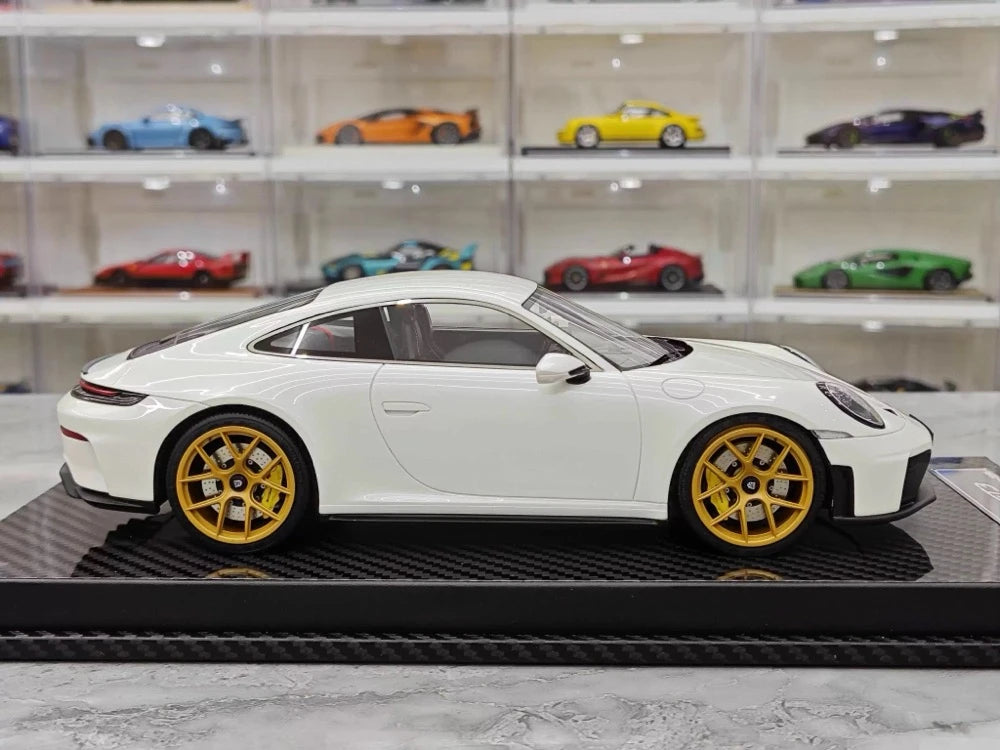 [VIP] 1:18 Porsche 2025 911 992.2 GT3 Touring Glossy White Model Car Resin