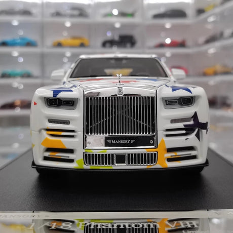 [VMB] 1:18 Rolls-Royce 2017 Phantom VIII Graffiti Model Car Resin