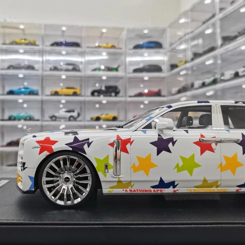 [VMB] 1:18 Rolls-Royce 2017 Phantom VIII Graffiti Model Car Resin