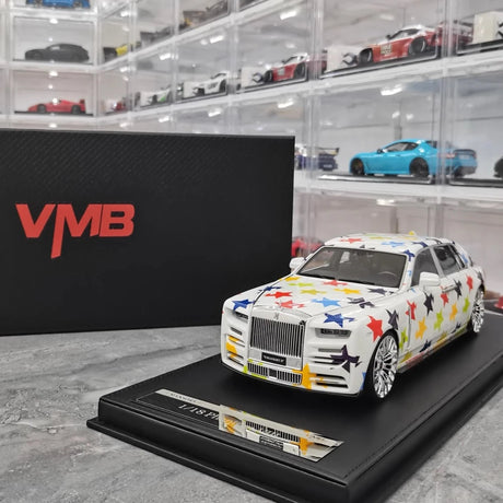 [VMB] 1:18 Rolls-Royce 2017 Phantom VIII Graffiti Model Car Resin
