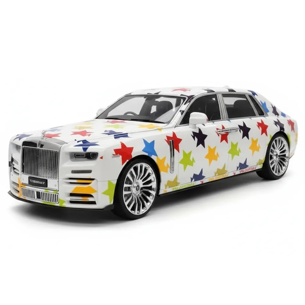[VMB] 1:18 Rolls-Royce 2017 Phantom VIII Graffiti Model Car Resin