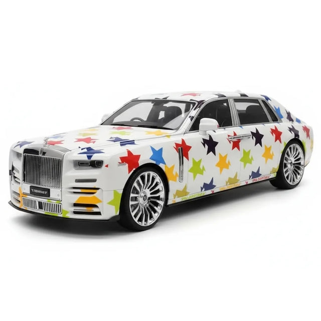 [VMB] 1:18 Rolls-Royce 2017 Phantom VIII Graffiti Model Car Resin