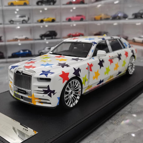 [VMB] 1:18 Rolls-Royce 2017 Phantom VIII Graffiti Model Car Resin
