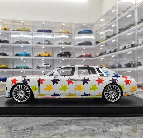 [VMB] 1:18 Rolls-Royce 2017 Phantom VIII Graffiti Model Car Resin
