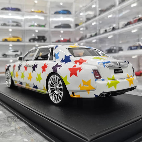 [VMB] 1:18 Rolls-Royce 2017 Phantom VIII Graffiti Model Car Resin