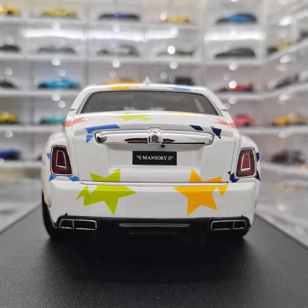 [VMB] 1:18 Rolls-Royce 2017 Phantom VIII Graffiti Model Car Resin