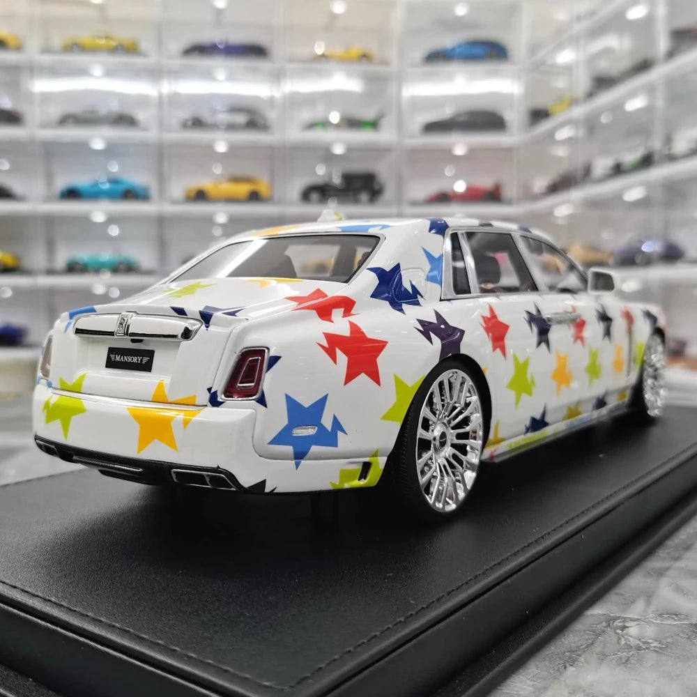 [VMB] 1:18 Rolls-Royce 2017 Phantom VIII Graffiti Model Car Resin