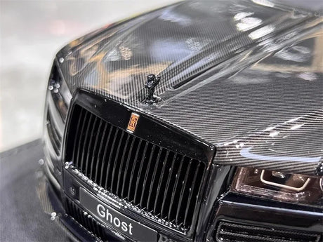 [VMB] 1:18 Rolls-Royce 2022 Ghost Mansory Black Model Car Resin